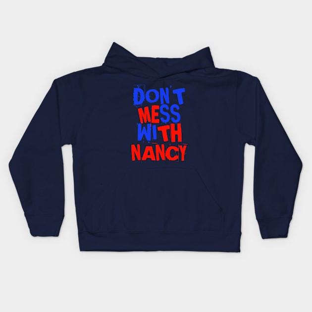 Nancy Pelosi Kids Hoodie by houssem